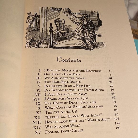 The Adventures of Huckleberry Finn by Mark Twain Hardback Book 1989 Printing - Picture 5 of 12